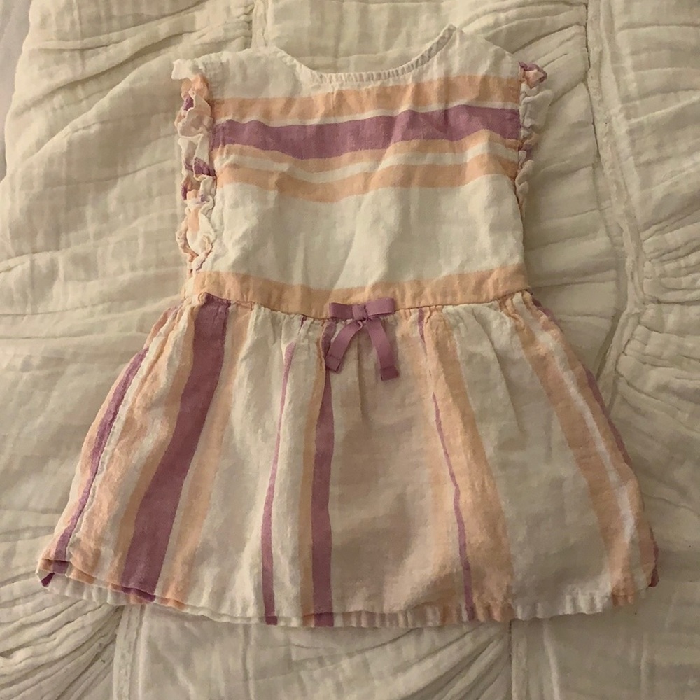 The sweetest linen dress
